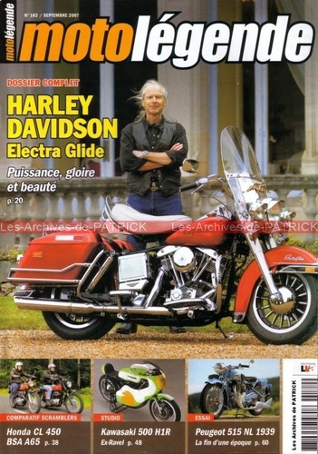 Moto legende 182 dossier - legende,