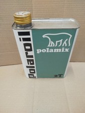 Bidon D'huile Ancien Polaroil 2 Temps