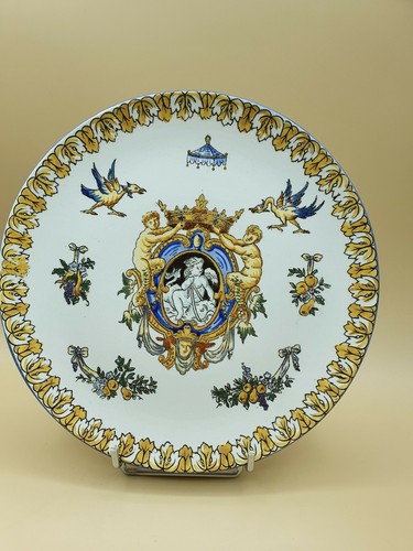 Gien plat faience - plat,