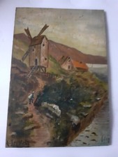 Tableau Huile sur Panneau