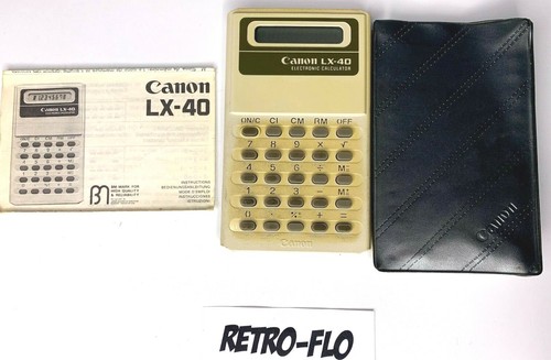 Calculatrice canon - calculatrice, lx-40