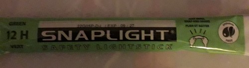 Baton lumineux vert 12h00 - baton, 12h00 -