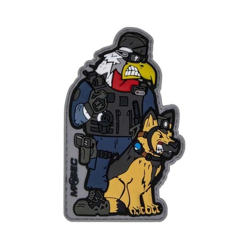 Patch coq maitre chien pvc - maitre-chien,