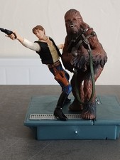 star wars figurine Chewbacca Han Solo death star escape 2002 la guerre des étoil