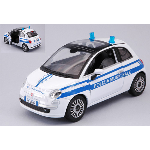 Fiat nuova 500 2007 polizia - nuova,