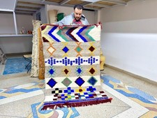 Tapis en laine berbère