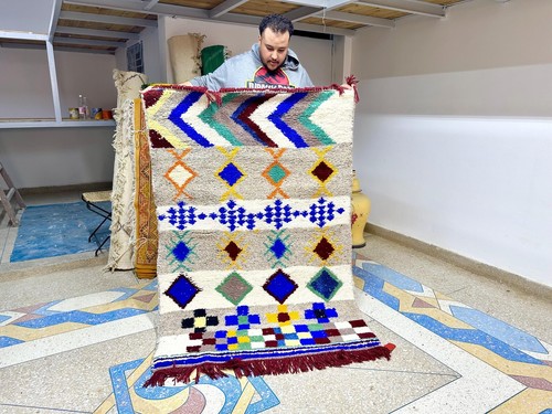 Tapis laine berbère - en,