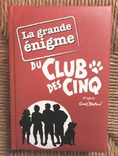 Livre La grande énigme du Club des Cinq de Enid Blyton