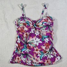 Floral Tankini Swim Top