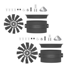 Ventilateur conduit avec RC