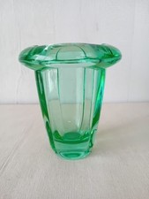 Vase Daum vert des années 50