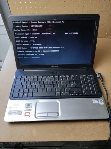 Portable compaq - hs, /