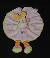 Peluche doudou cheval ane - , rond