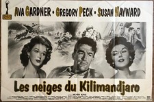 Affiche Cinéma LES NEIGES DU