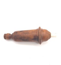 Interrupteur ancien en bois L