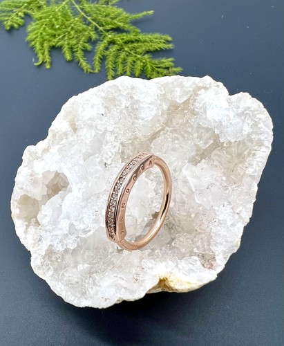 Pandora bague signature pavage