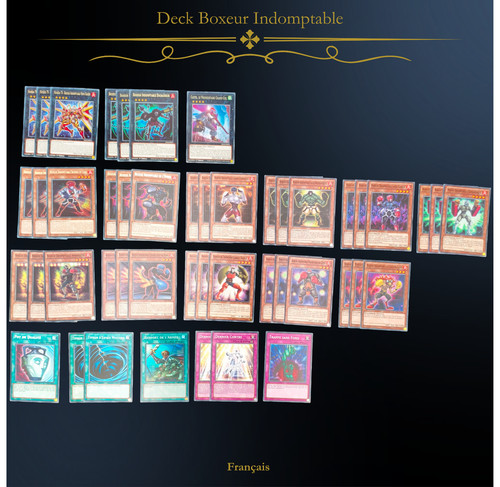 Deck boxeur - gi,