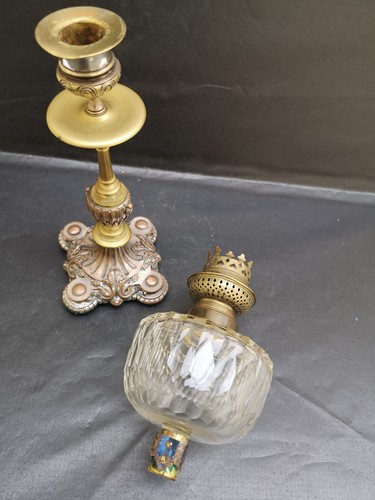 Toupie piano lampe - , pétrole