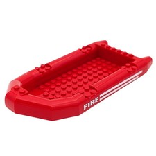 LEGO bateau rouge/blanc