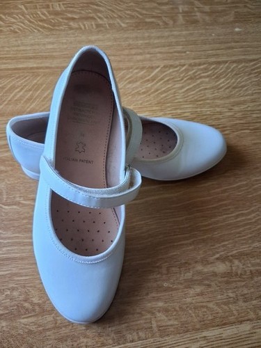 Geox cuir ballerines blanches - geox,
