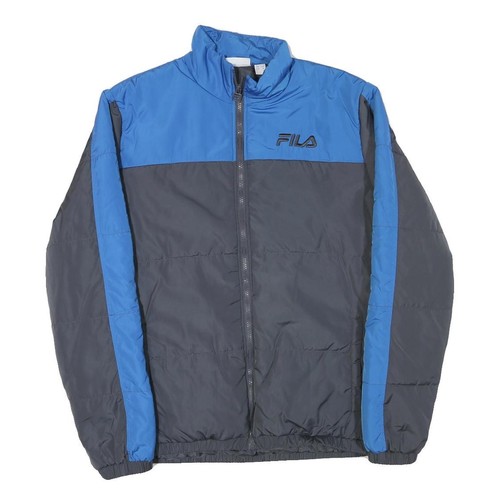 Veste zippée fila homme bleue - zippée,