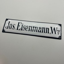 ancienne plaque d'utilité