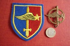 INSIGNE BERET / FUSILIERS DE L'AIR + ECUSSON ESCADRON DE PROTECTION SAINT-CYR