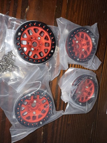 4pcs aluminum 12 spoke - 4pcs, 1.9"