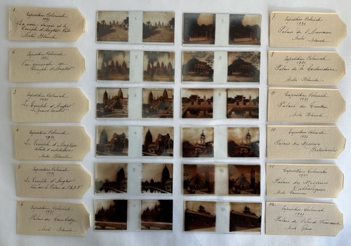Ancienne plaque photo verre