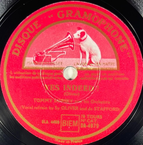 Tommy dorsey yes indeed - dorsey, :