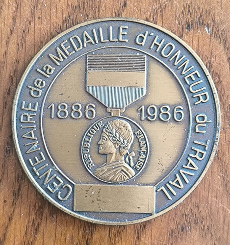 Médaille centenaire honneur - médaille, d'honneur