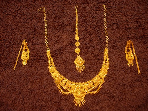 Parure bijoux plaqué de - parure, or