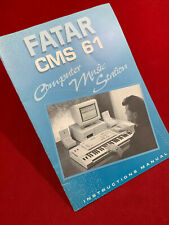 Fatar CM 61 Ordinateur Musique Station Instructions Manuel