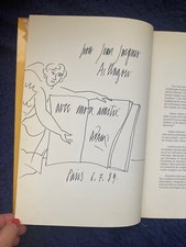 ADAMI  89 CAHIER D'ART REPERES DESSIN ORIGINAL  LA PROMENADE DU SCEPTIQUE