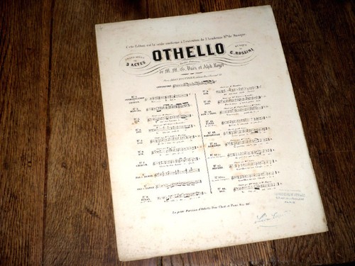 Romance othello rossini - romance,