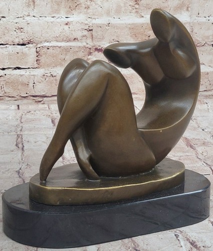 Bronze statue abstrait moderne - statue,