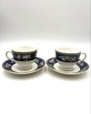 Paire de soucoupes Wedgwood