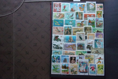 Viet nam lot timbres obl - -,