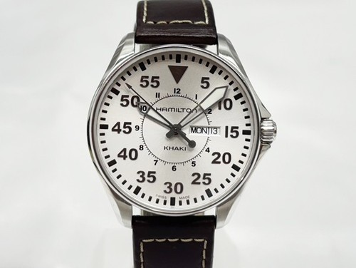 Hamilton h64611555 khaki pilot - h64611555,