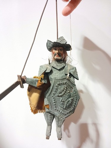 Ancienne marionnette - ancienne,