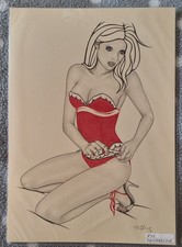 Dessin ORIGINAL  signé RARE