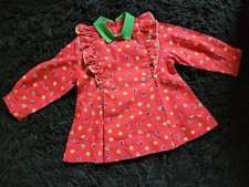 PETITE ROBE BLOUSE ENFANT FILLE RÉTRO VINTAGE  