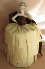 Ancienne demi figurine statuette femme Art Deco porcelaine antique Half-Doll