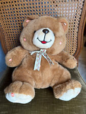 Ours  tendresse ancien 34 cm beige articulé parlant 9 discours