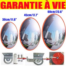 30/45/60cm Miroir De Circulation Miroir De Sécurité Routière Convexe À Angle