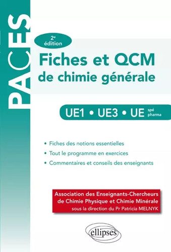Fiches qcm chimie - fiches,
