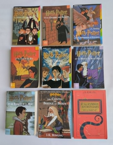 Lot harry potter integrale - harry,