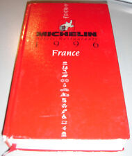 Guide rouge Michelin Hôtels - Restaurants FRANCE 1996
