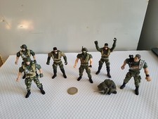 Lot 6 figurines Chap Mei SOLDIER FORCE ACTION Military Soldat