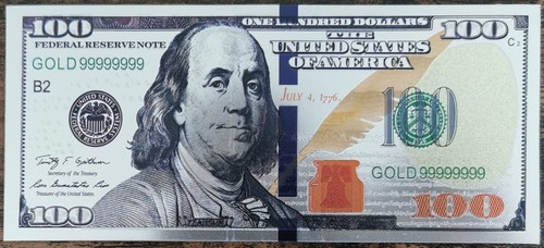 Billet 100 dollars - billet,